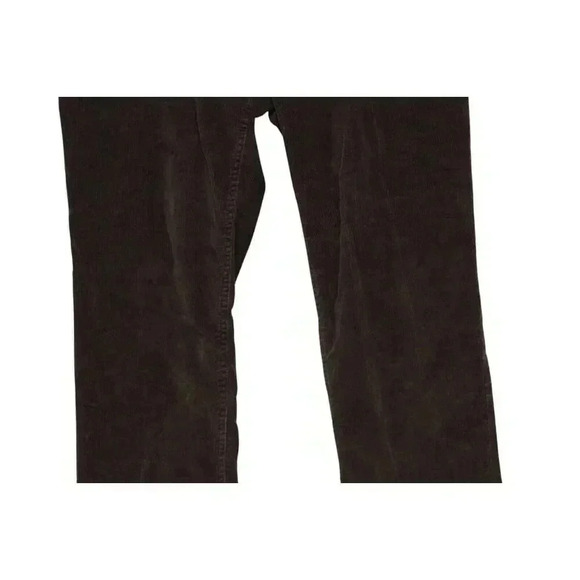 J. Jill Dark Green Corduroy Straight Leg Pants - Picture 3 of 14